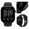 Apple Watch Series 12 Viền Nhôm Dây Cao Su Màu Đen