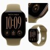 Apple Watch Series 12 Viền Nhôm Dây Cao Su Màu Đồng