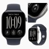 Apple Watch Series 12 Viền Nhôm Dây Cao Su Màu Xám