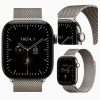 Apple Watch Series 12 Viền Titanium Dây Thép Màu Titan D.Milan