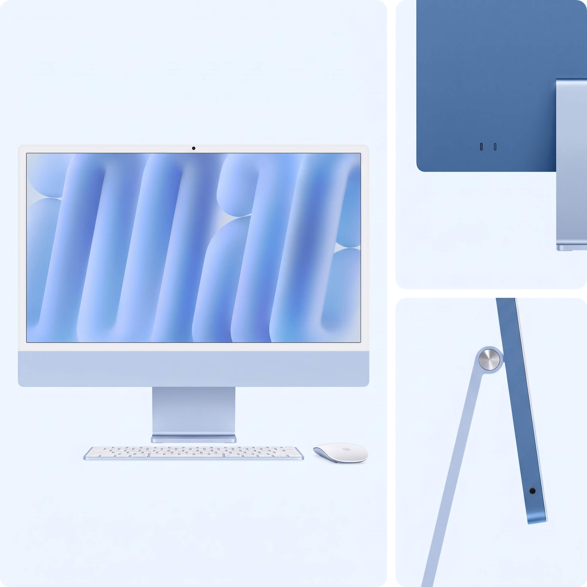 iMac màu Xanh Dương